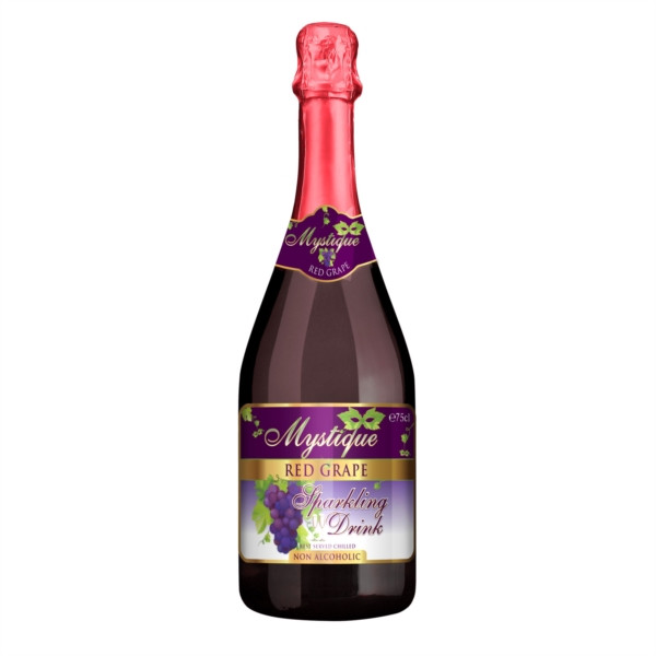 Mystique Red Grape Sparkling Drink 750ML