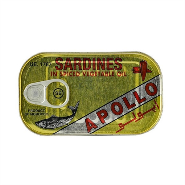 Apollo Sardine in Chilli Vegetable Oil 125G