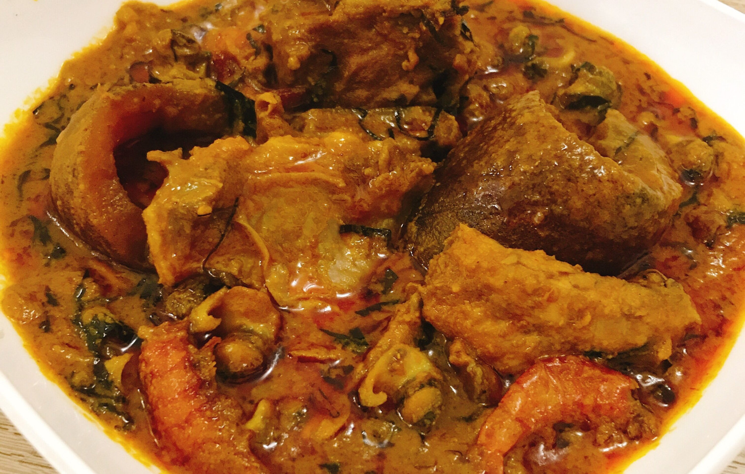 Atama Soup (Banga Soup)