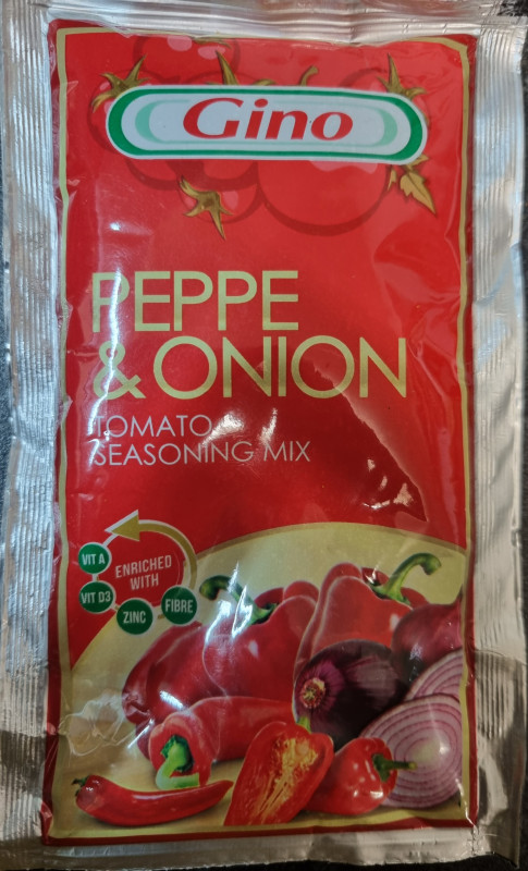 GINO PEPPE & ONION PASTE 70G