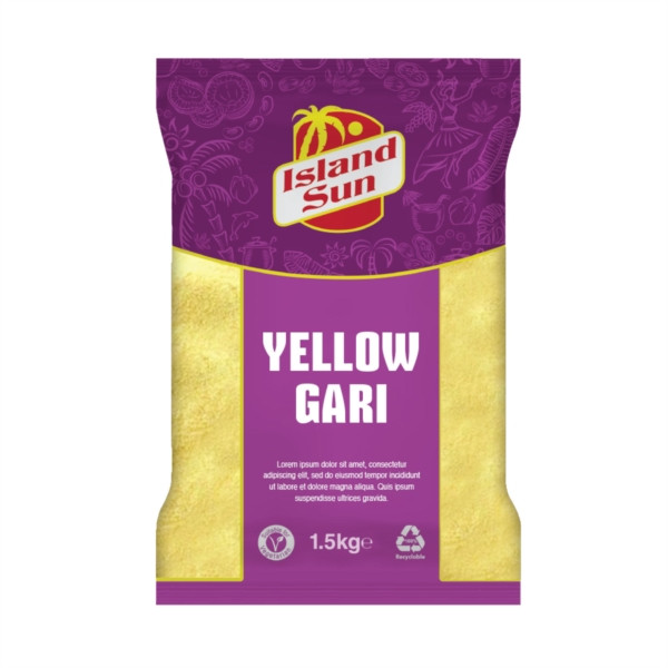 Island Sun Yellow Gari 1.5KG