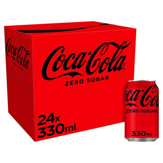 Coca-Cola Zero Sugar 330ml (24 pack)