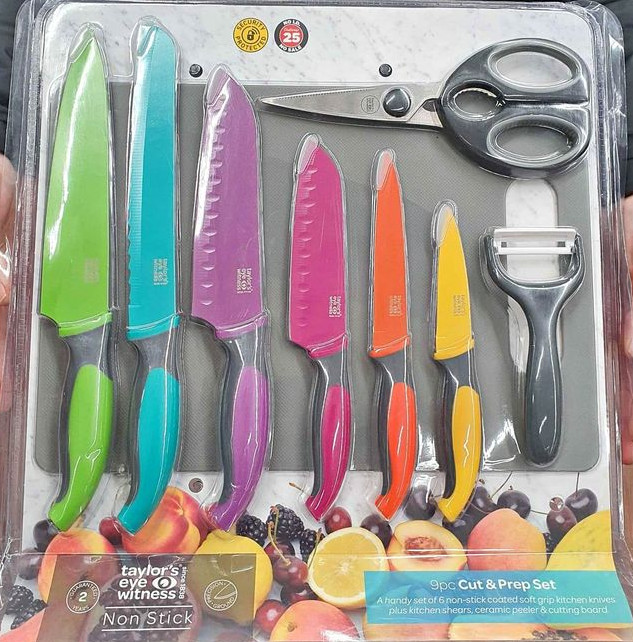 TAYLOR EYE WITNESS 9PC CUT AND PREP SET