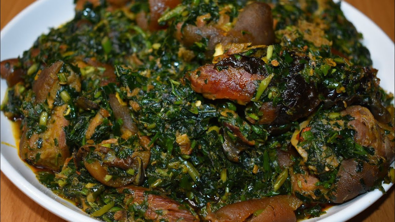 Edikang Ikong (Vegetable Soup)