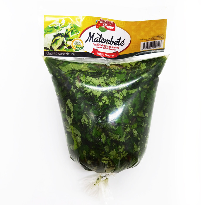 FROZEN MATEMBELE(POTATO LEAVES) 500g